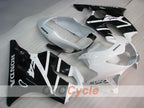 Injection Fairing kit for 99-00 CBR600F4 - White, Black - Factory Style #OYO87900129