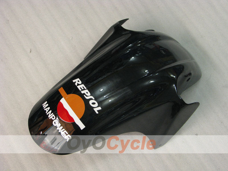 Injection Fairing kit for 99-00 CBR600F4 - Red, Black - Repsol #OYO87900140