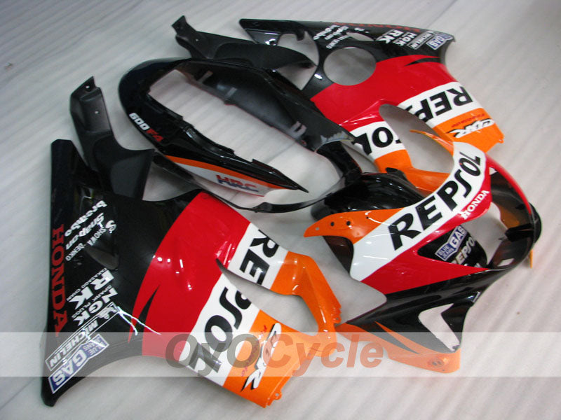 Injection Fairing kit for 99-00 CBR600F4 - Orange, Black - MICHELIN, Repsol #OYO87900141
