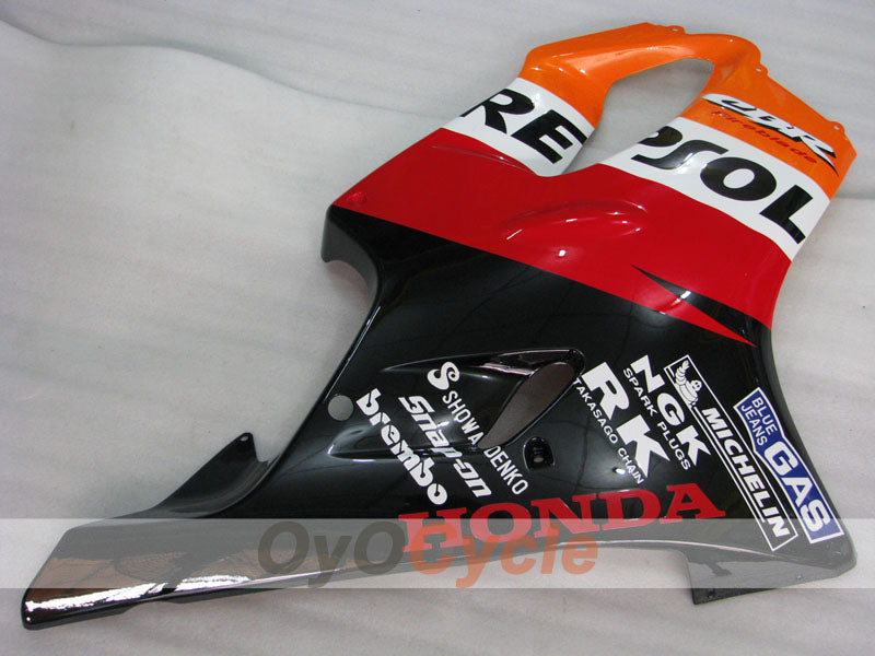 Injection Fairing kit for 99-00 CBR600F4 - Orange, Black - MICHELIN, Repsol #OYO87900141