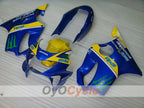 Injection Fairing kit for 99-00 CBR600F4 - Yellow, Blue - Monster, MOTUL #OYO87904844
