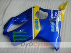 Injection Fairing kit for 99-00 CBR600F4 - Yellow, Blue - Monster, MOTUL #OYO87904844