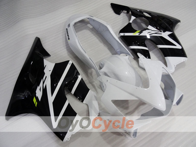 Injection Fairing kit for 04-07 CBR600F4i - White, Black - Factory Style #OYO87904850