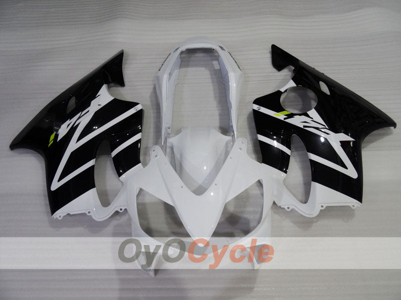 Injection Fairing kit for 04-07 CBR600F4i - White, Black - Factory Style #OYO87904850