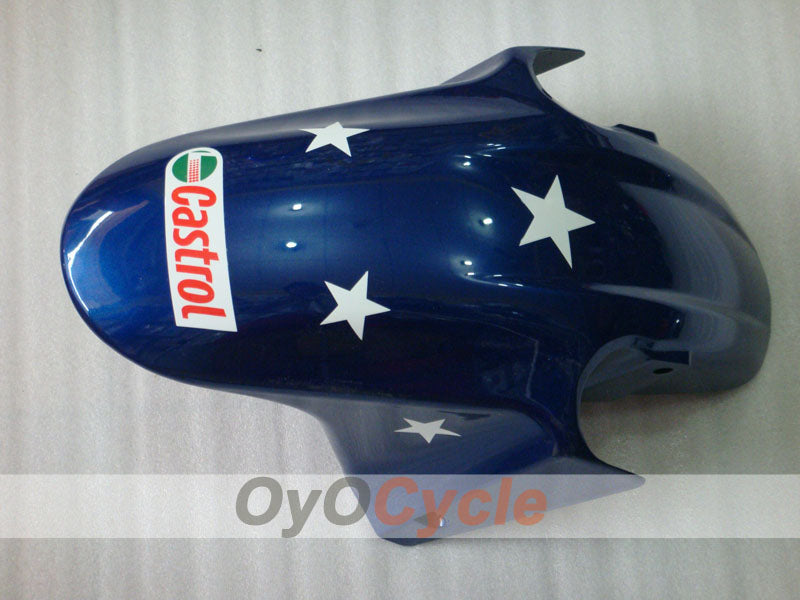Injection Fairing kit for 04-07 CBR600F4i - Red, Blue - Castrol #OYO87904851