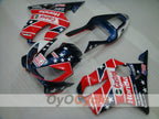 Injection Fairing kit for 04-07 CBR600F4i - Red, Blue - Castrol #OYO87904851