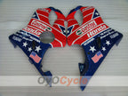 Injection Fairing kit for 04-07 CBR600F4i - Red, Blue - Castrol #OYO87904851