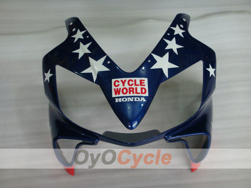 Injection Fairing kit for 04-07 CBR600F4i - Red, Blue - Castrol #OYO87904851