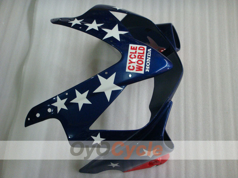 Injection Fairing kit for 04-07 CBR600F4i - Red, Blue - Castrol #OYO87904851