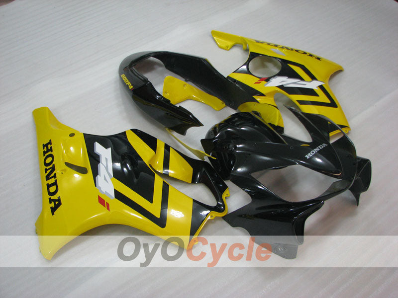 Injection Fairing kit for 04-07 CBR600F4i - Yellow, Grey - Factory Style #OYO87904854 Main image