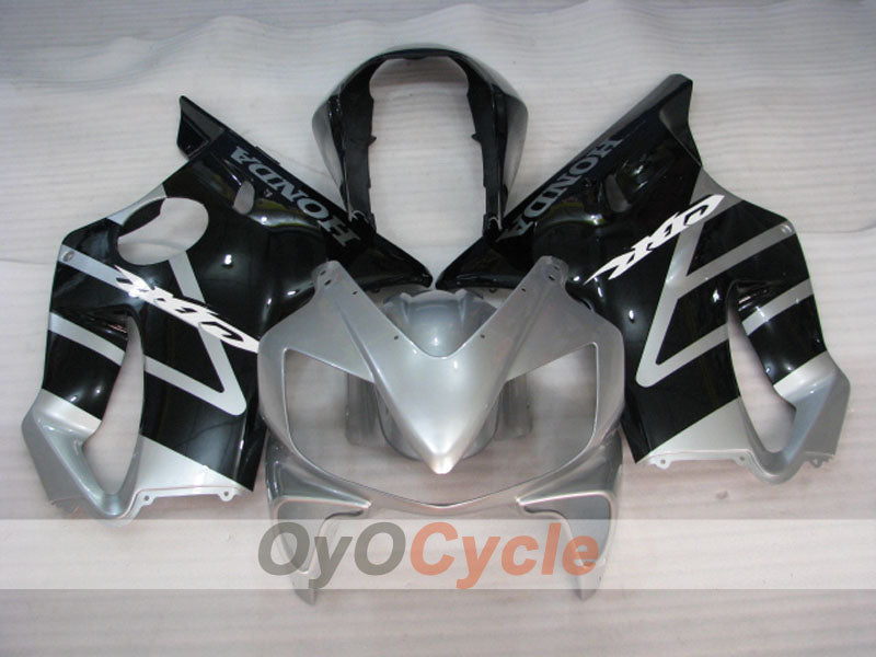 Injection Fairing kit for 04-07 CBR600F4i - Black, Silver - Factory Style #OYO87904855