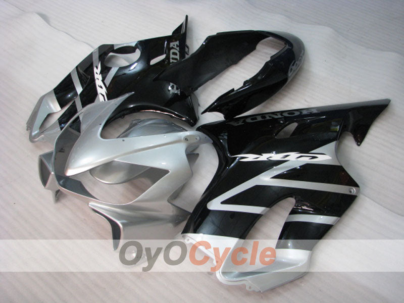 Injection Fairing kit for 04-07 CBR600F4i - Black, Silver - Factory Style #OYO87904855