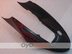 Injection Fairing kit for 04-07 CBR600F4i - Red, Black - Flame #OYO87904857