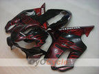 Injection Fairing kit for 04-07 CBR600F4i - Red, Black - Flame #OYO87904857