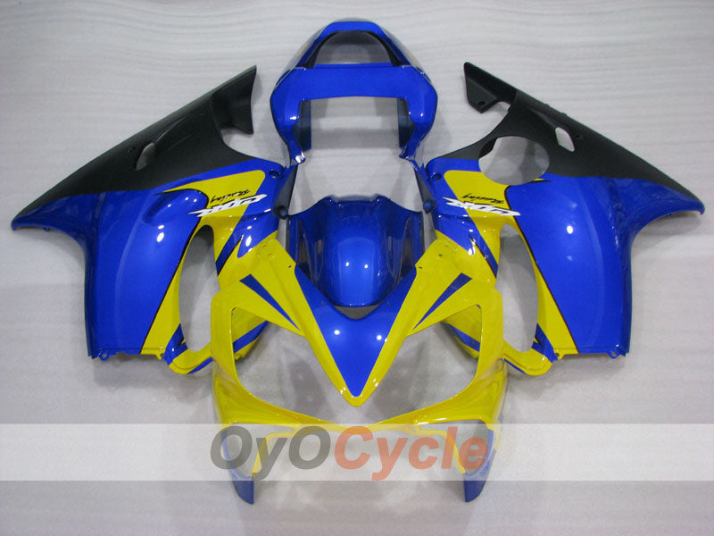 Injection Fairing kit for 01-03 CBR600F4i - Yellow, Blue, Black - MICHELIN, Nastro Azzurro #OYO87904860