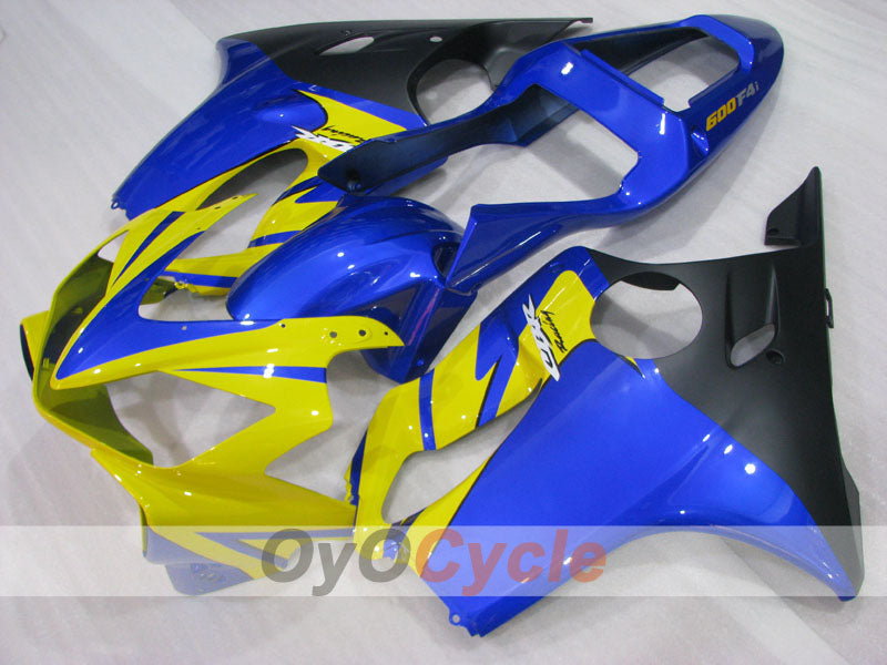 Injection Fairing kit for 01-03 CBR600F4i - Yellow, Blue, Black - MICHELIN, Nastro Azzurro #OYO87904860
