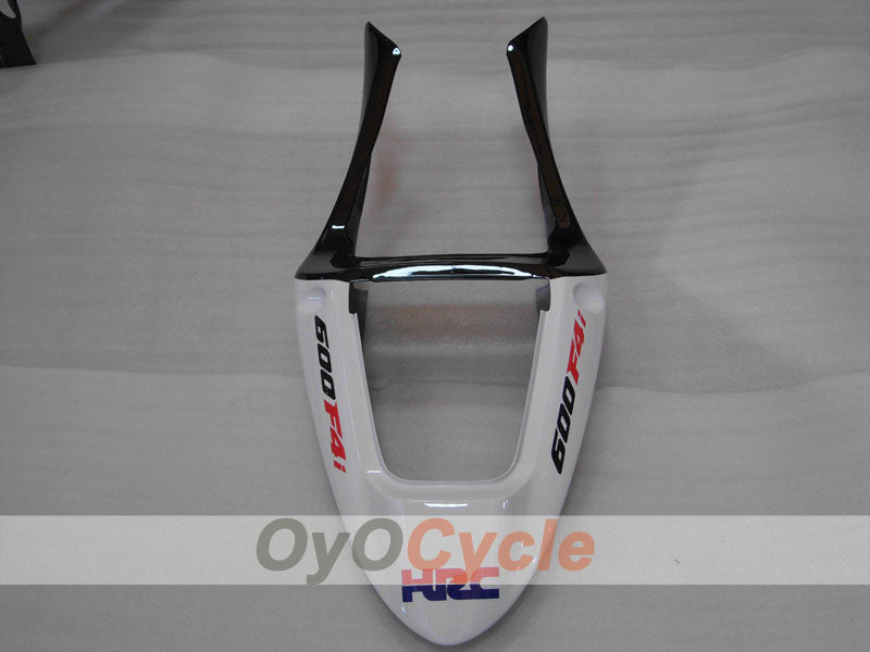 Injection Fairing kit for 01-03 CBR600F4i - White, Black - PlayBoy #OYO87904863