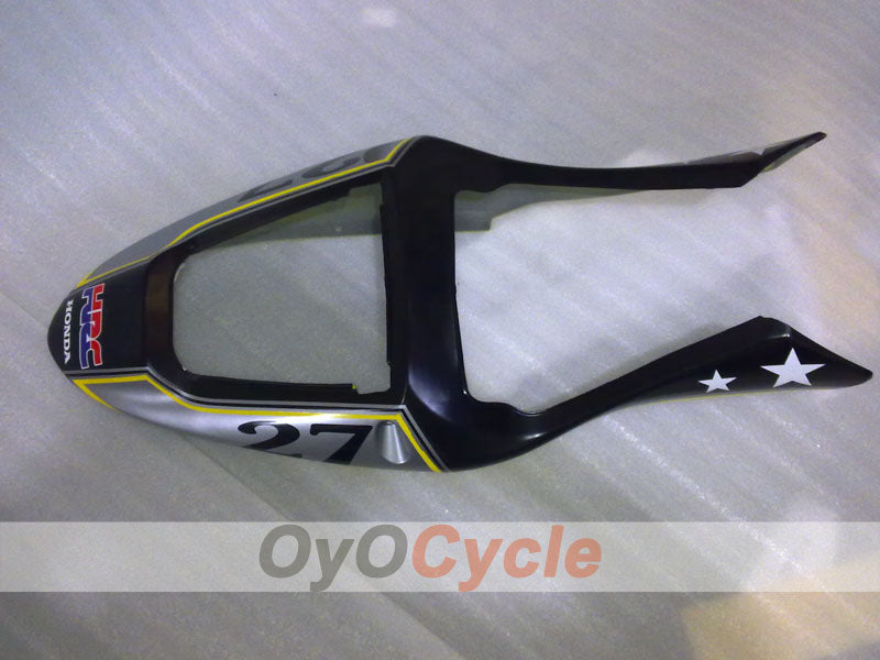 Injection Fairing kit for 01-03 CBR600F4i - Yellow, Black, Pink - Castrol #OYO87904864