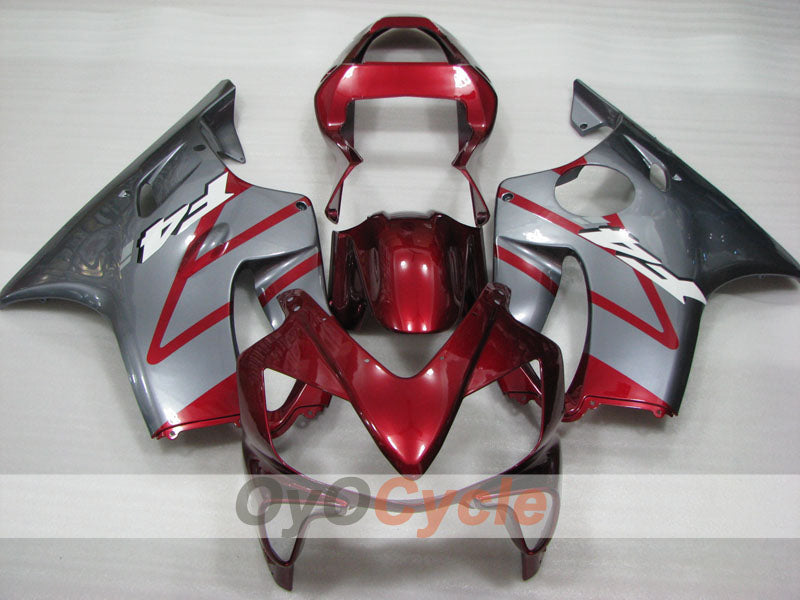 Injection Fairing kit for 01-03 CBR600F4i - Red, Grey - Factory Style #OYO87904865 Secondary image