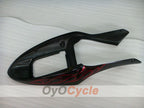Injection Fairing kit for 01-03 CBR600F4i - Red, Black - MICHELIN, Rossi #OYO87904866