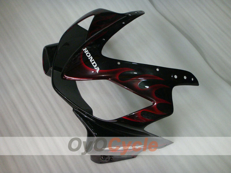 Injection Fairing kit for 01-03 CBR600F4i - Red, Black - MICHELIN, Rossi #OYO87904866