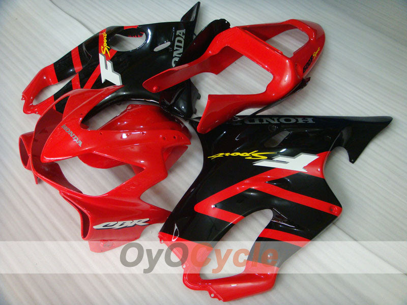 Injection Fairing kit for 01-03 CBR600F4i - Red, Black, Pink - Factory Style #OYO87904870 Secondary image