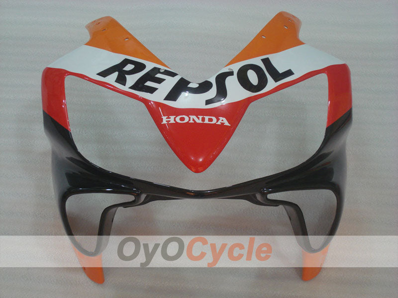 Injection Fairing kit for 01-03 CBR600F4i - Orange, Black - MICHELIN, Repsol #OYO87904871