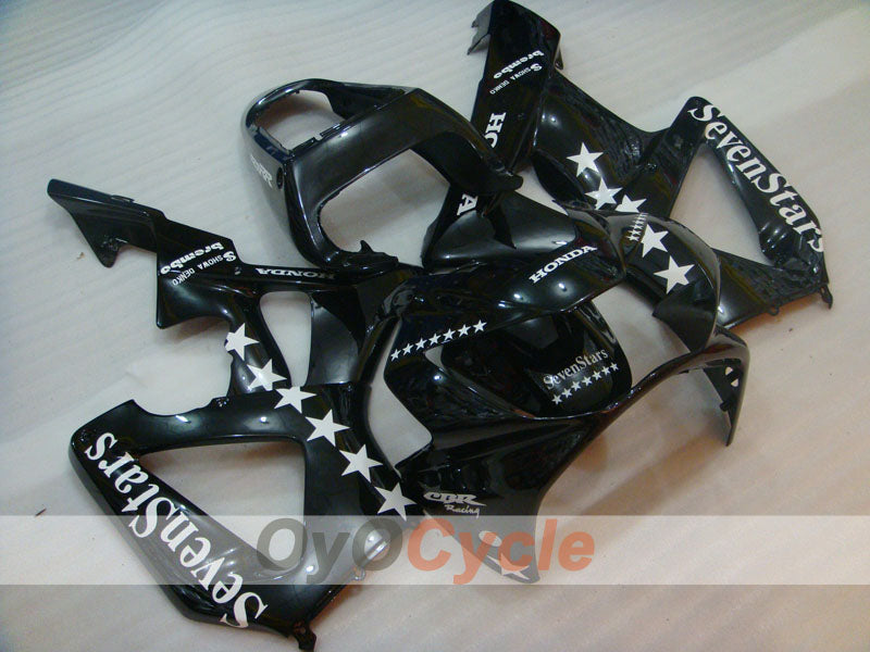 Injection Fairing kit for 00-01 CBR900RR 929 - Black - SevenStars #OYO87904872