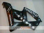 Injection Fairing kit for 00-01 CBR900RR 929 - Black - SevenStars #OYO87904872