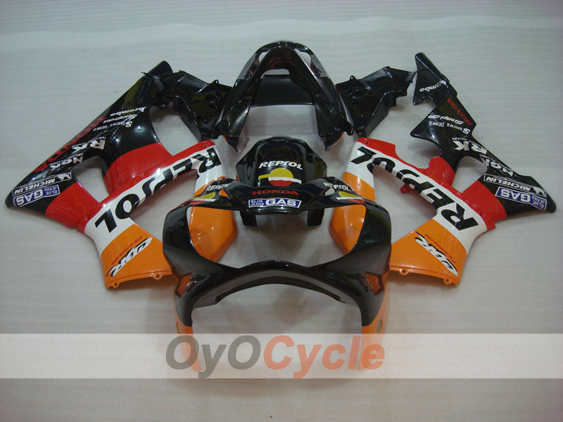 Injection Fairing kit for 00-01 CBR900RR 929 - Yellow, Black - MICHELIN, Repsol #OYO87904877