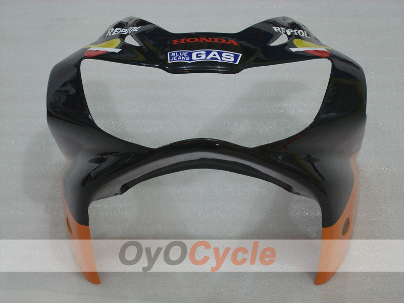 Injection Fairing kit for 00-01 CBR900RR 929 - Yellow, Black - MICHELIN, Repsol #OYO87904877