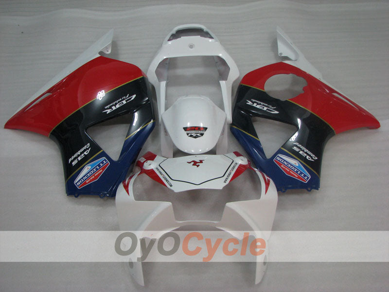 Injection Fairing kit for 02-03 CBR900RR 954 - Red, White, Black - MOTUL #OYO87904882