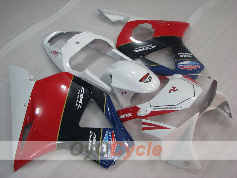 Injection Fairing kit for 02-03 CBR900RR 954 - Red, White, Black - MOTUL #OYO87904882 Main image
