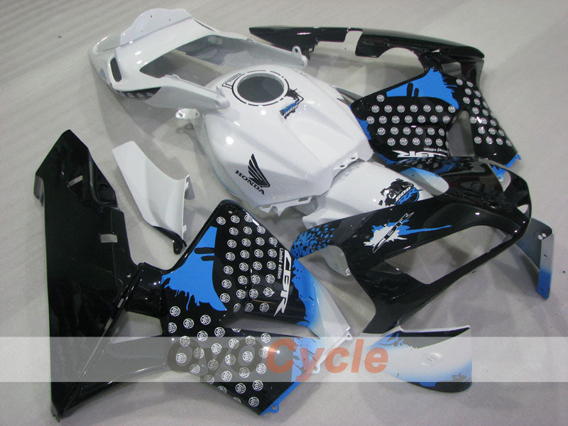 Injection Fairing kit for 03-04 CBR600RR - White, Black - Customize #OYO87904888