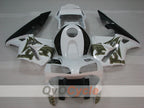 Injection Fairing kit for 03-04 CBR600RR - White, Black - Factory Style #OYO87904892