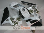 Injection Fairing kit for 03-04 CBR600RR - White, Black - Factory Style #OYO87904892