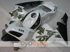 Injection Fairing kit for 03-04 CBR600RR - White, Black - Factory Style #OYO87904892