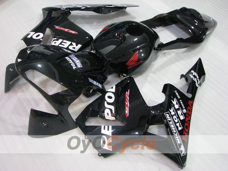 Injection Fairing kit for 03-04 CBR600RR - Black - Repsol #OYO87904893
