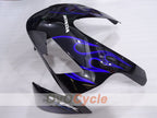 Injection Fairing kit for 03-04 CBR600RR - Blue, Black - Flame #OYO87904894