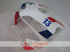Injection Fairing kit for 03-04 CBR600RR - Red, White - PATA #OYO87904900