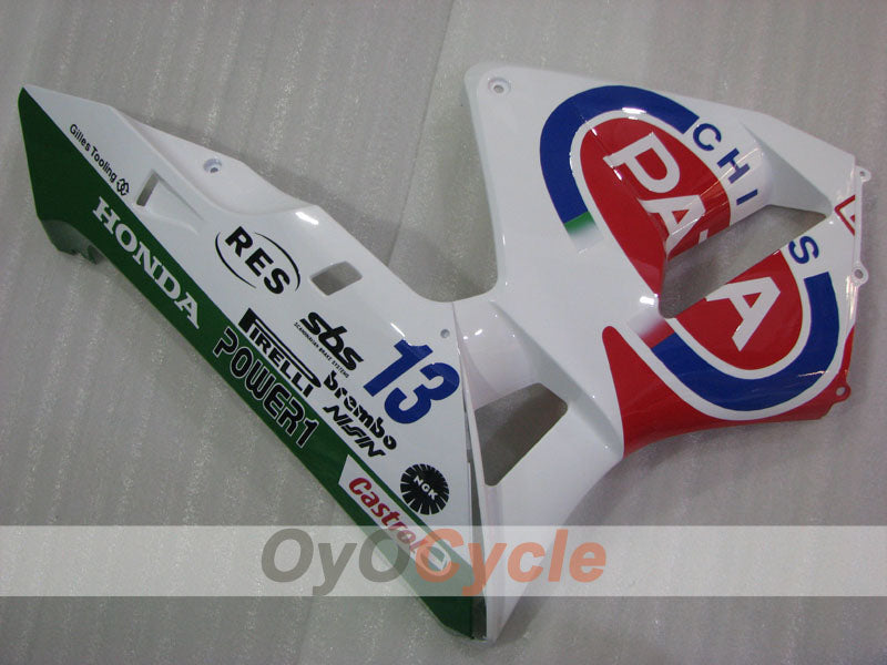 Injection Fairing kit for 03-04 CBR600RR - Red, White - PATA #OYO87904900