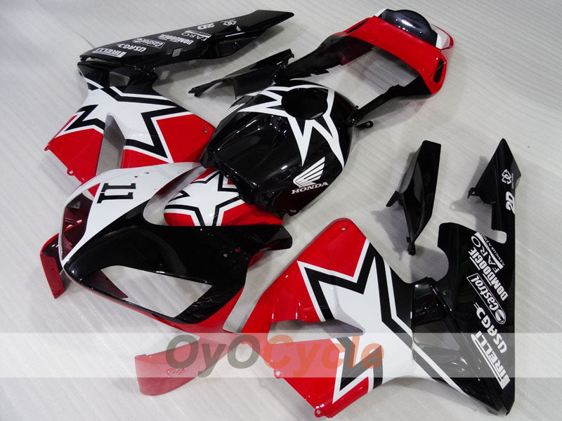 Injection Fairing kit for 03-04 CBR600RR - Red, White, Black - Customize #OYO87904901