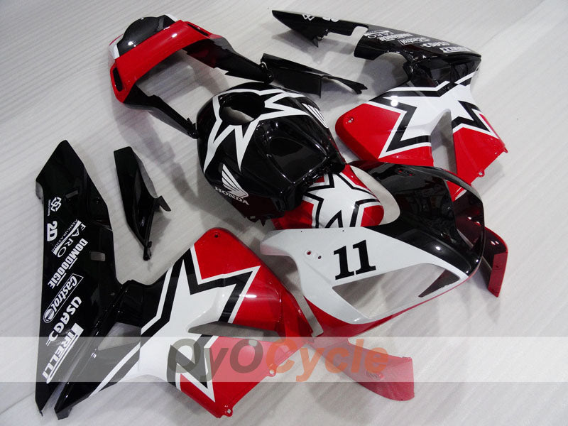 Injection Fairing kit for 03-04 CBR600RR - Red, White, Black - Customize #OYO87904901