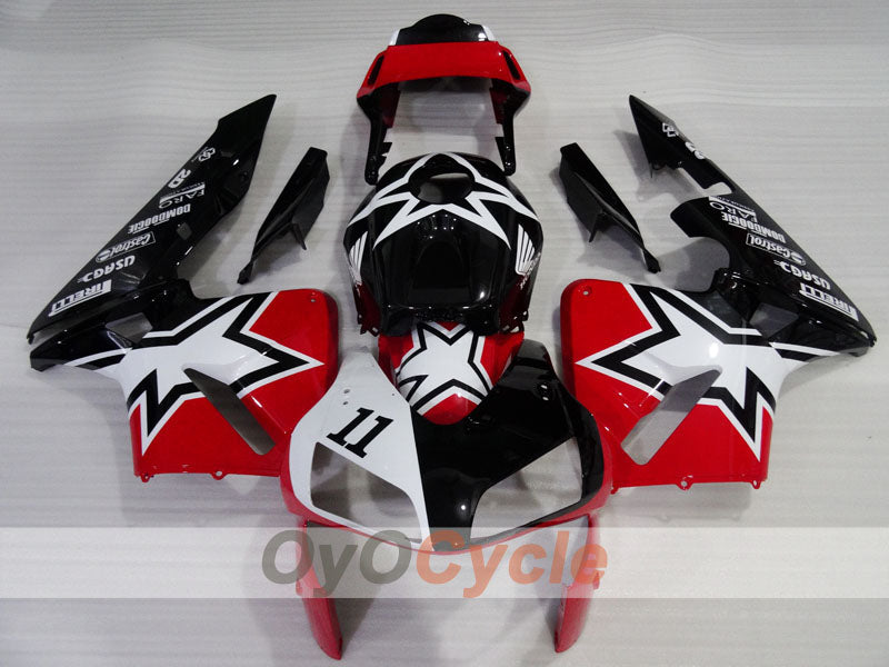 Injection Fairing kit for 03-04 CBR600RR - Red, White, Black - Customize #OYO87904901