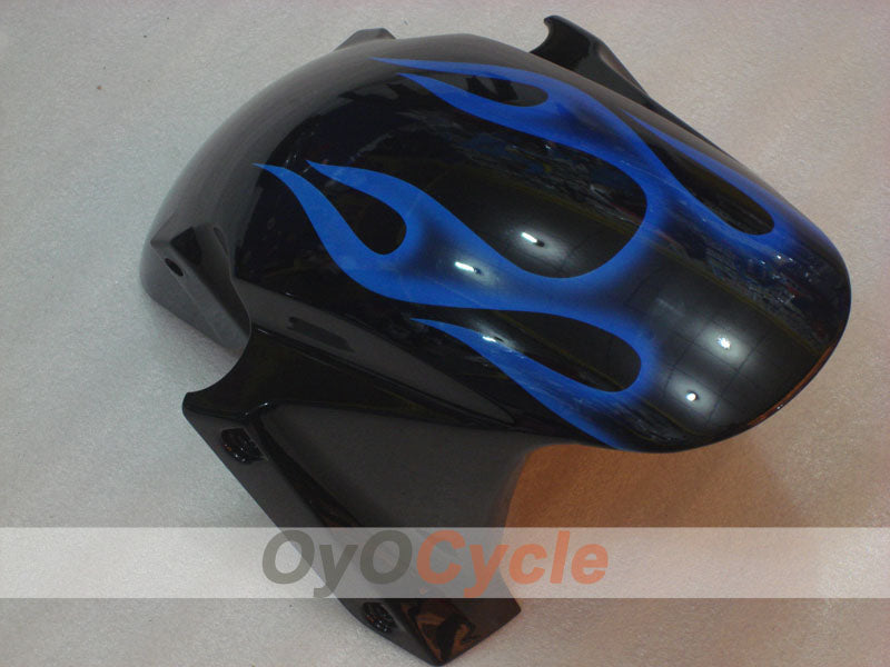 Injection Fairing kit for 03-04 CBR600RR - Blue, Black - Flame #OYO87904903