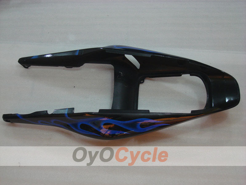 Injection Fairing kit for 03-04 CBR600RR - Blue, Black - Flame #OYO87904903