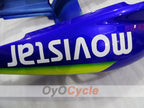 Injection Fairing kit for 03-04 CBR600RR - Yellow, Blue - Movistar #OYO87904904