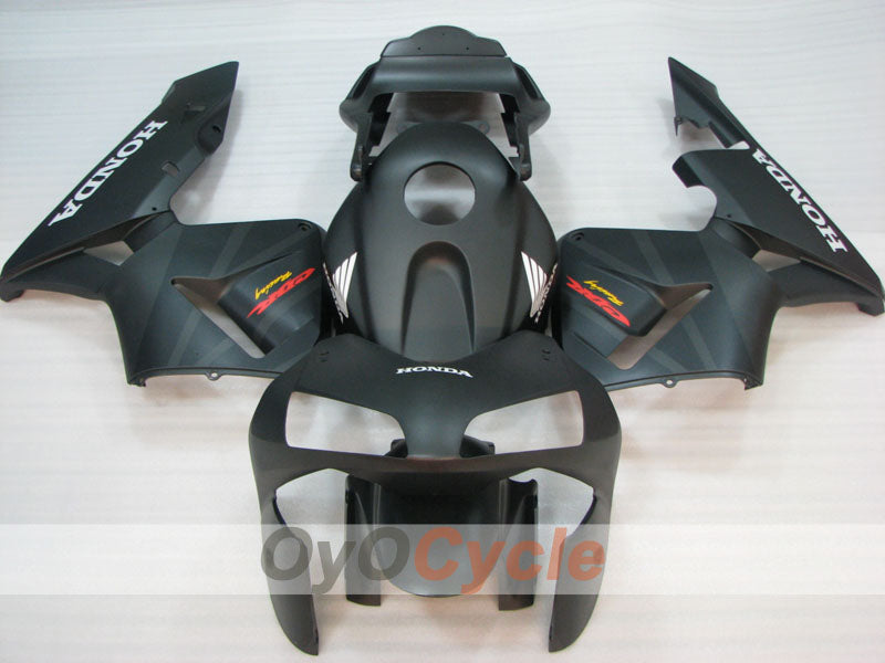 Injection Fairing kit for 03-04 CBR600RR - Black, Matte - Factory Style #OYO87904905 Secondary image