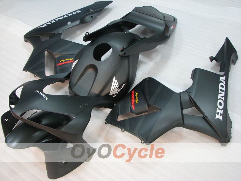 Injection Fairing kit for 03-04 CBR600RR - Black, Matte - Factory Style #OYO87904905 Main image