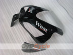 Injection Fairing kit for 03-04 CBR600RR - White, Black - West #OYO87904907